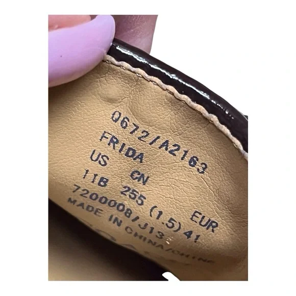 COACH Frida Monogrammed Canvas Loafers - Picture 9 of 9